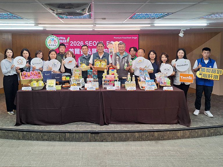 臺南隊前進2026首爾國際食品展　向全球買主展現臺南農特產魅力