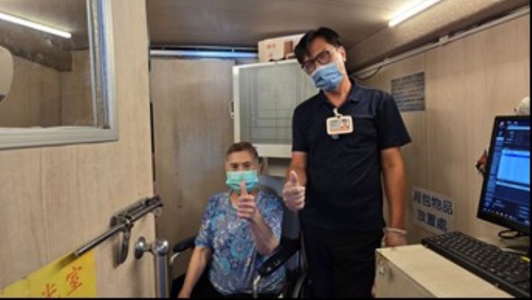 新竹榮家辦理胸部X光檢查　白恩惠：落實日常照護持續安排各類健檢服務