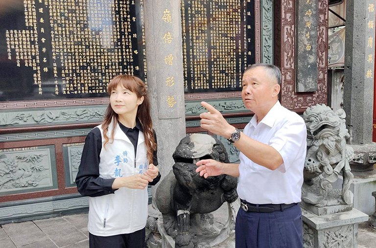 百年鎮撫宮傳承地方信仰文化 李曉鐘攜女巡禮延續服務精神 百年鎮撫宮傳承地方信仰文化 李曉鐘攜女巡禮延續服務精神