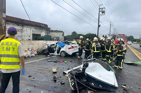 新屋區交通事故　造成四死二傷