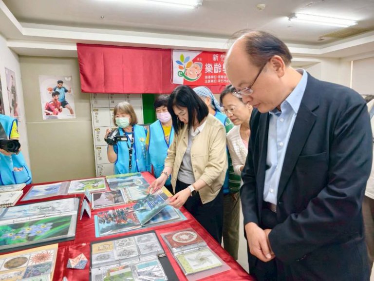 新竹市東區樂齡學習中心12日迎來重要的高光時刻