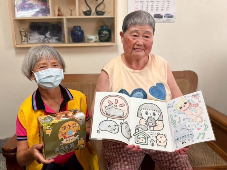 端午送暖不間斷！　竹市攜手靈鷲山慈善基金會、松翰科技及志工關懷370位獨居長輩