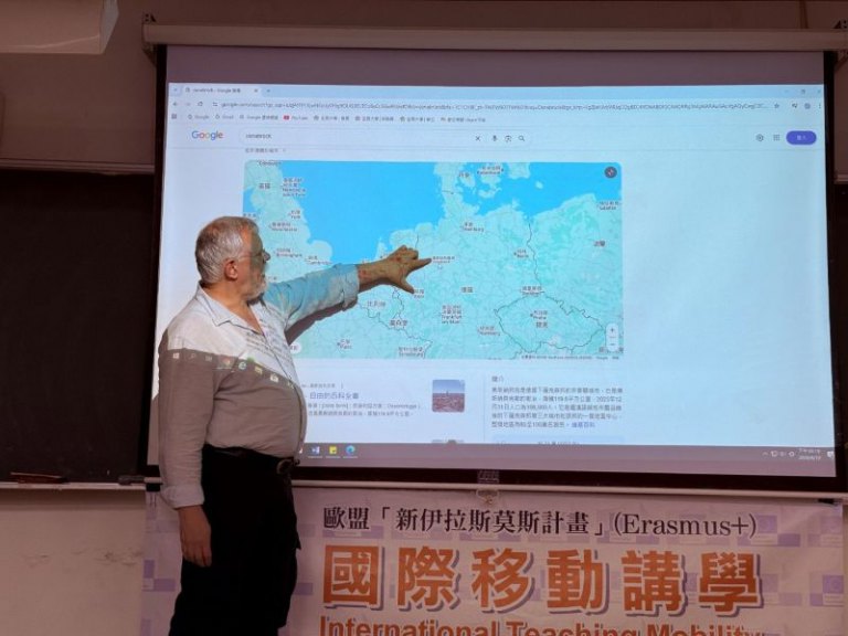 歐盟伊拉斯莫斯計畫推動國際法學交流　德國奧斯納布呂克大學教授葛祥林至玄奘大學法律系講學