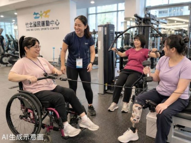 從心動到運動 新竹縣陪伴障礙女性走進運動場域 從心動到運動 新竹縣陪伴障礙女性走進運動場域