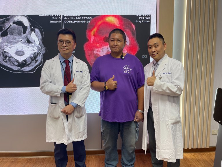 逼近顱底的晚期口腔癌迎轉機　高榮精準治療成功逆轉病情、重拾人生希望