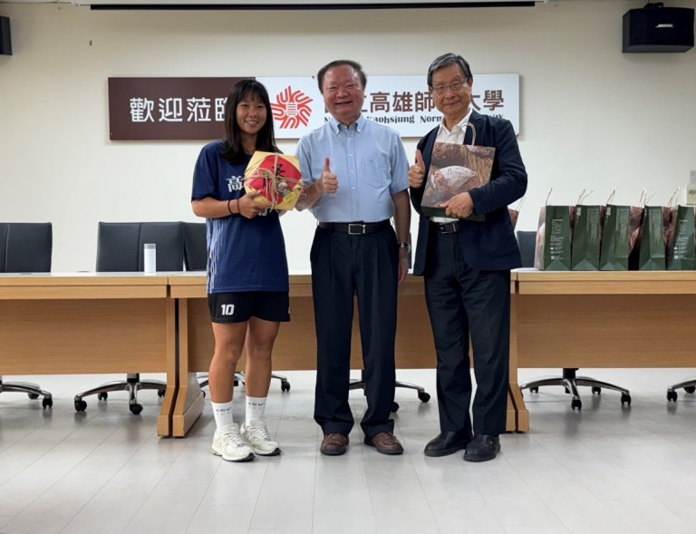 高師大全大運勇奪4金6銀、女子手球封后　帕莎蒂娜贈「冠軍麵包」表揚體育健兒