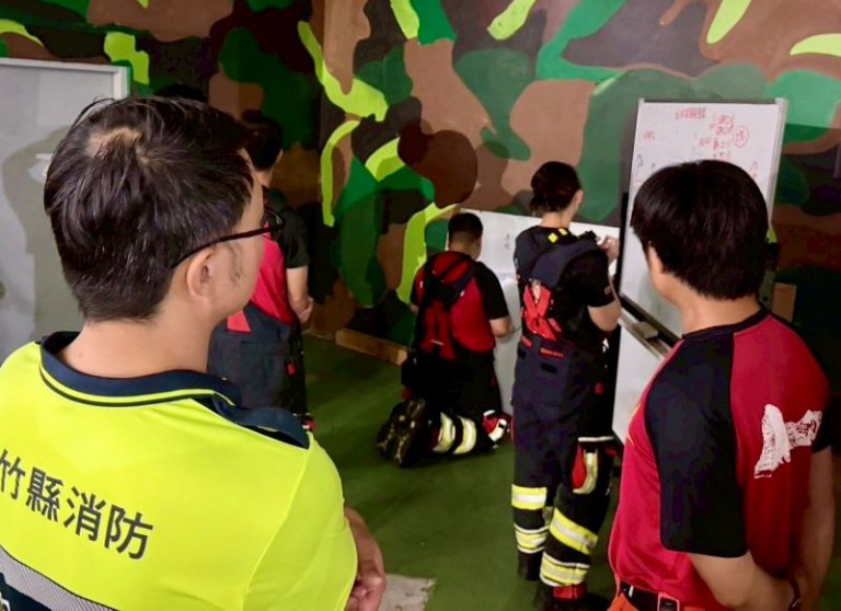 竹市消防訓練基地攜手竹縣精進實戰能力　高虹安市長：提升區域防救災量能