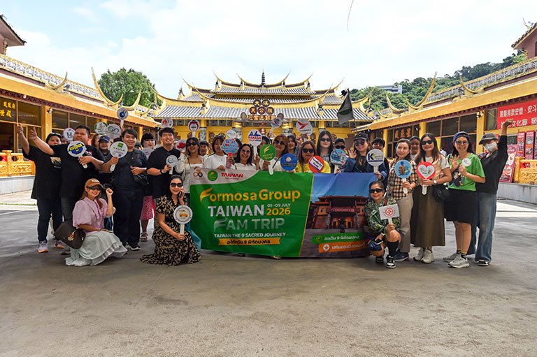 泰國踩線團驚豔桃園魅力　宗教文化與山海景觀拓展觀光商機