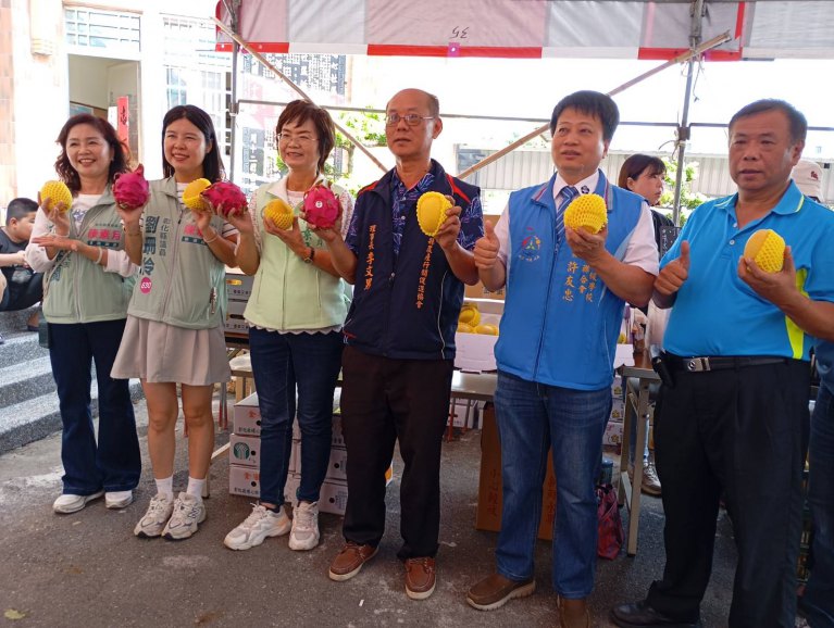 彰化金蜜芒果、火龍果飄香埔心　農產公益行銷助農拚買氣