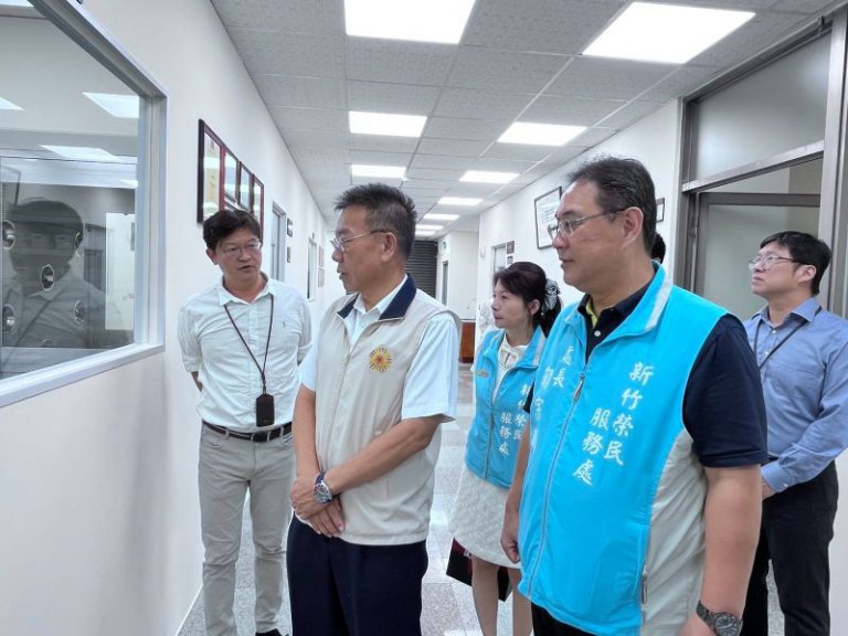 輔導會輔訪新竹榮服處 精進就業服務品質成效 輔導會輔訪新竹榮服處 精進就業服務品質成效