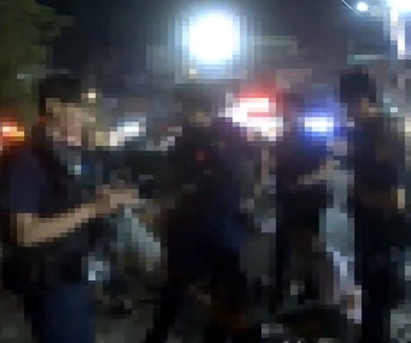 中壢發生一起討債打人 警方派快打制止並法辦 中壢發生一起討債打人 警方派快打制止並法辦