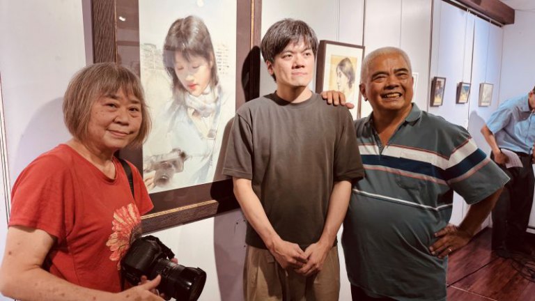 侯彥廷水彩畫展在蕭如松藝術園區熱烈展出 侯彥廷水彩畫展在蕭如松藝術園區熱烈展出