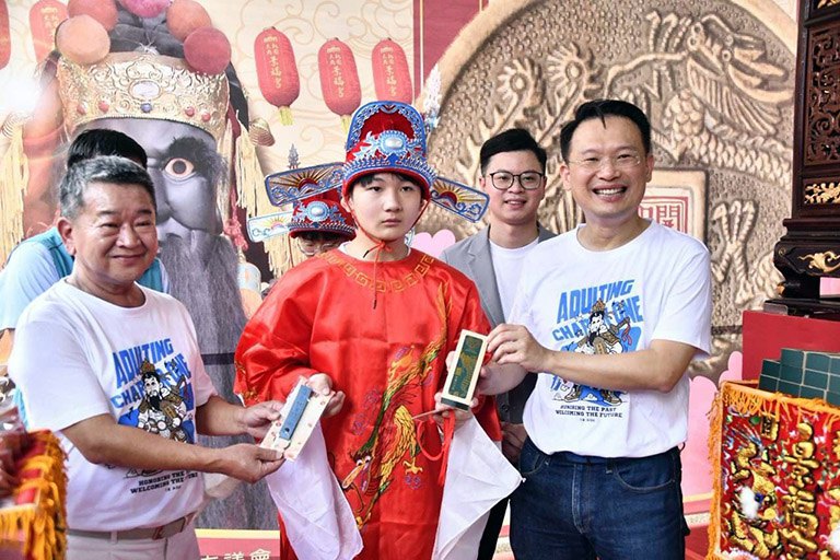 景福宮成年禮見證300青年轉大人　蘇俊賓盼傳承桃園文化