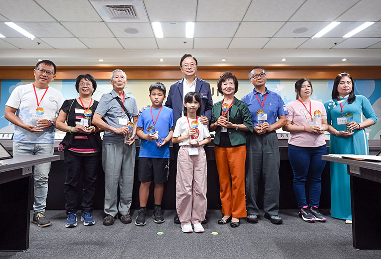 桃園市114年孝行獎　9位市民孝行典範獲表揚