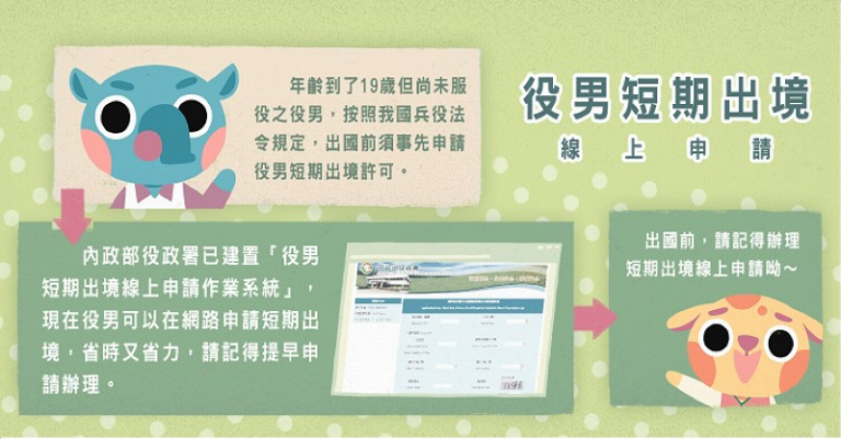 96年次役男請注意！　明年起出國記得先申請 線上完備程序省時又方便