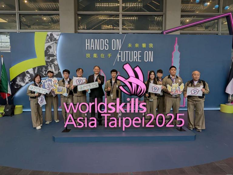 挑戰亞洲技能競賽奪金　桃竹苗分署自主移動機器人奪冠