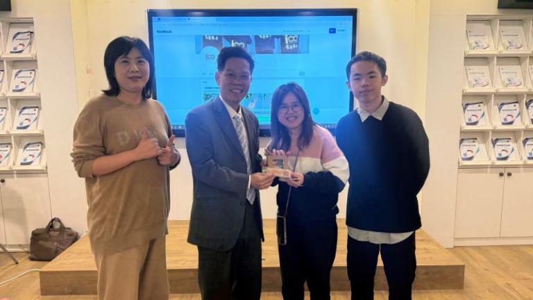 前青輔會主委李永騰應邀至專題演講　與玄奘簡紹琦校長有奇妙緣份